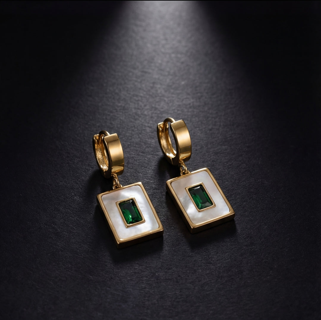 EMERALD EARRING