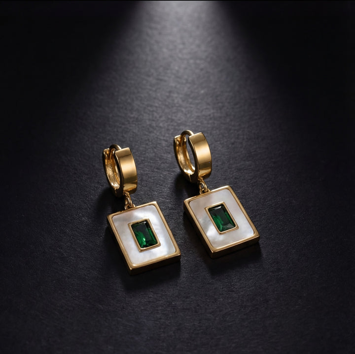 EMERALD EARRING
