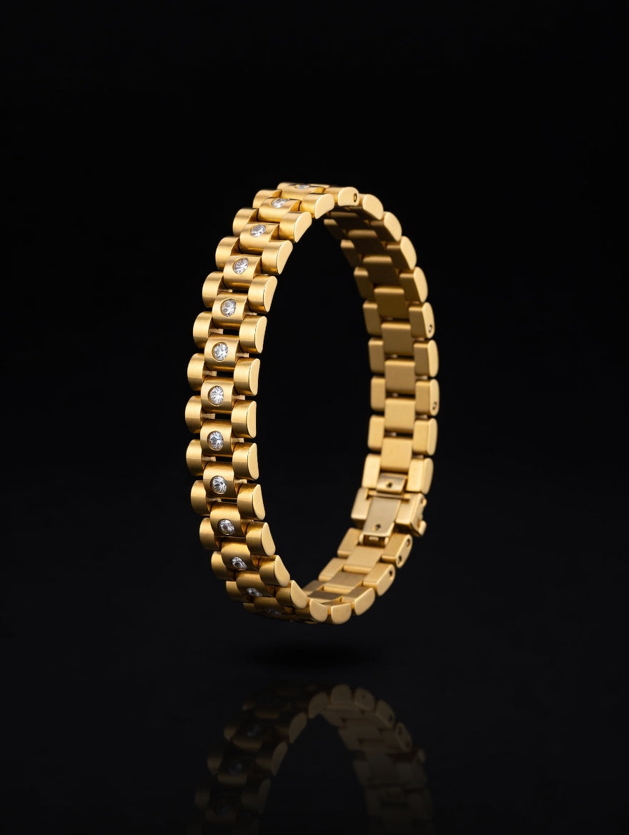 STUDDED MICHALE BOLD BRACELET