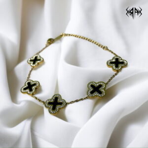 5 CLOVER MIDNIGHT BRACELET